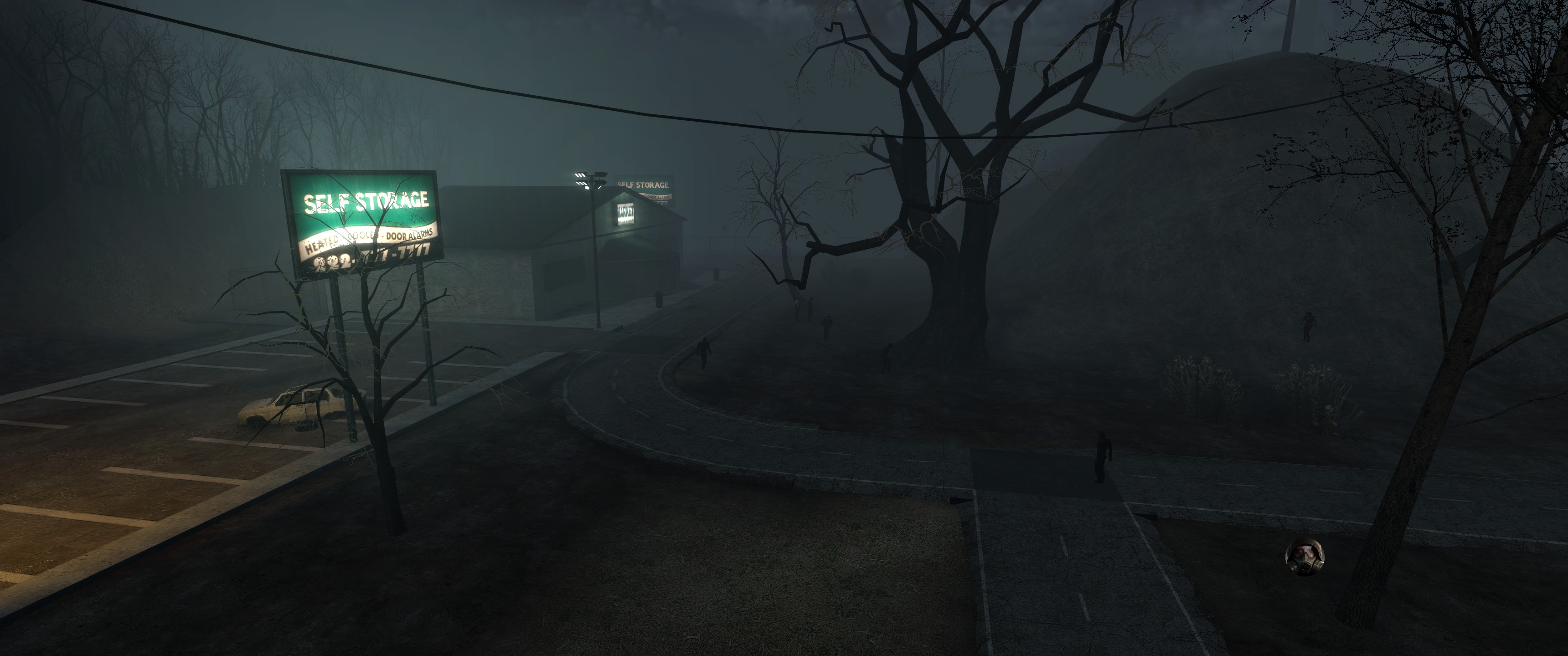 Парковка маркета