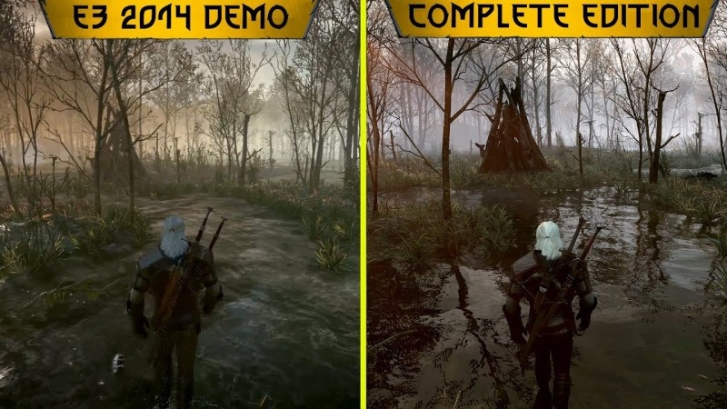 Ютубер покадрово сравнил ремастер The Witcher 3 со знаменитым демо с E3 2014 и рассказал, где лучше графика