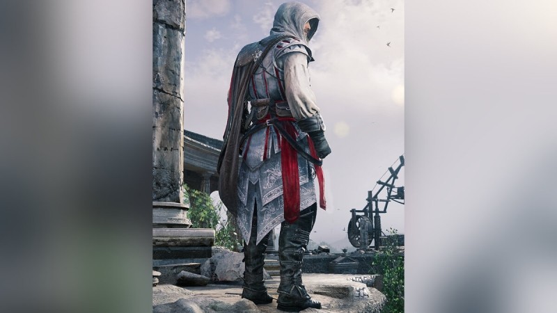 Ubisoft дарит костюм Эцио в Assassin's Creed Valhalla, но игрок уже нашел проблему в нем и показал, что не так