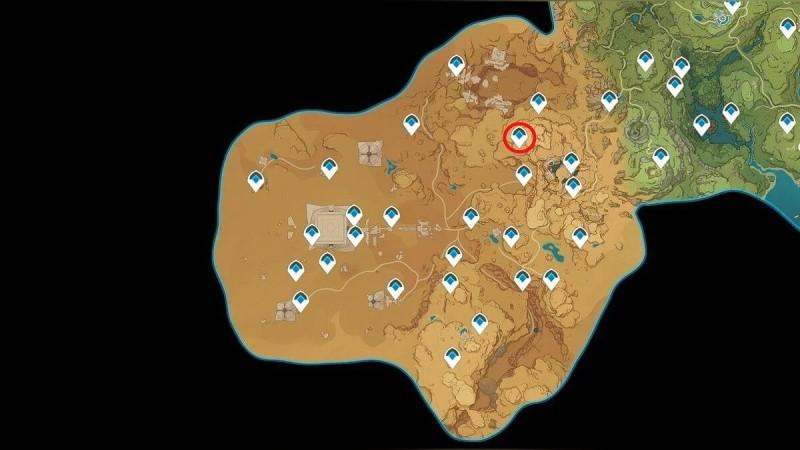 Где найти красноплодник в Genshin Impact — карта месторасположения ресурсов