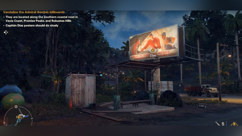 Где найти все рекламные щиты в Far Cry 6, чтобы выполнить задание «Хитрости ремесла»