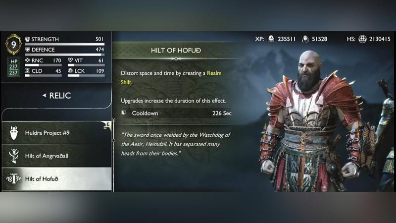 Где найти все реликвии (рукояти мечей) в God of War: Ragnarok