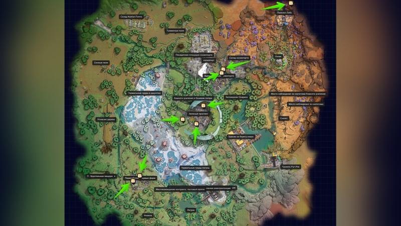 Как найти тайники в The Cycle: Frontier — интерактивная карта и месторасположение всех тайников