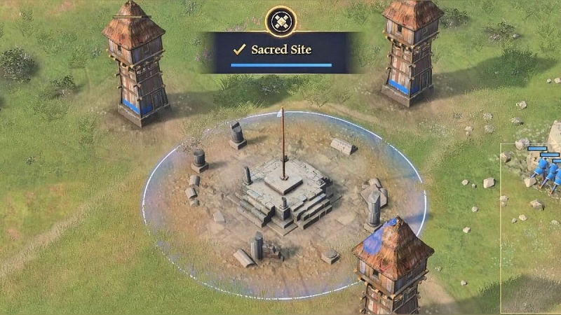 Как захватывать и защищать священные места в Age of Empires 4. Советы и тактики по удержанию священного места