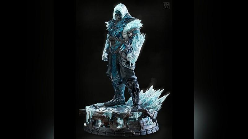 Профессиональный художник придумал собственный дизайн костюма Саб-Зиро из Mortal Kombat. Персонаж получил ледяную худи