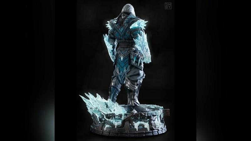 Профессиональный художник придумал собственный дизайн костюма Саб-Зиро из Mortal Kombat. Персонаж получил ледяную худи