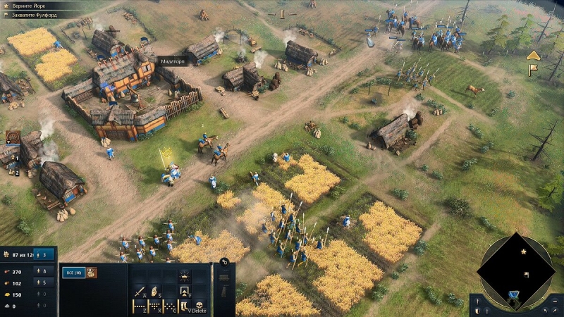Прохождение миссий кампании Age of Empires 4 — Взятие Йорка, Падение Байё и другие задания (обновляется)