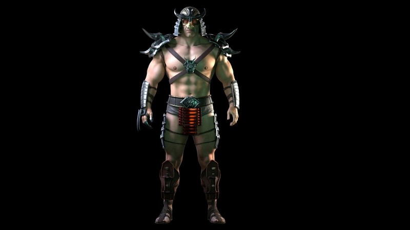 Шао Кана из Mortal Kombat внезапно показали с дизайном Шреддера из «Черепашек-ниндзя»