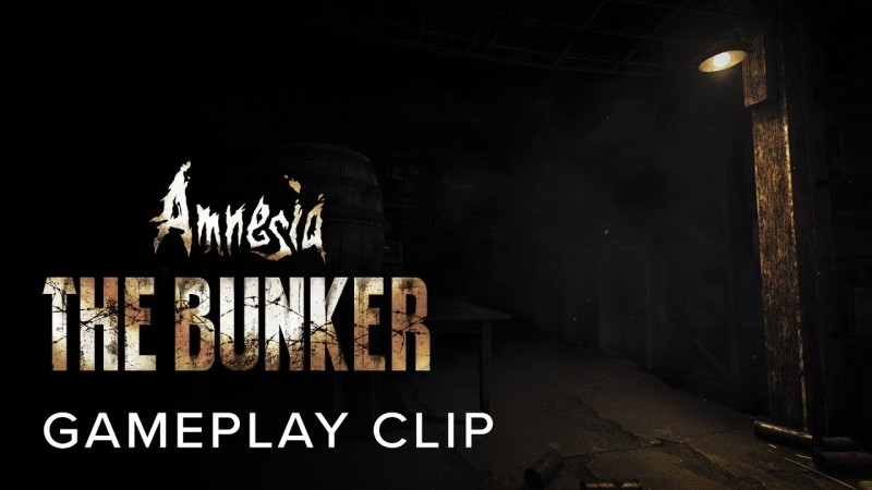 В новом видео хоррора Amnesia: The Bunker показали газовую гранату