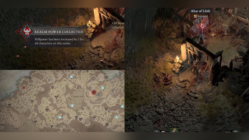Где найти все алтари Лилит в Diablo 4 — карта месторасположения алтарей (обновляется)