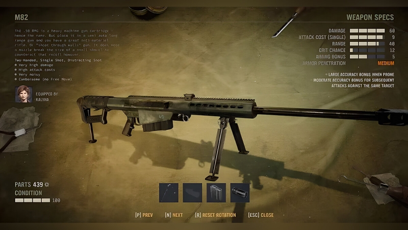 Лучшее оружие в Jagged Alliance 3 — где найти пулемёт, снайперскую винтовку, гранатомёт и другие пушки