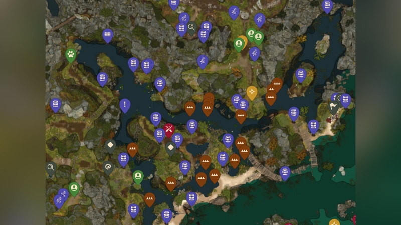 Интерактивная карта Baldur's Gate 3: где найти и как пользоваться