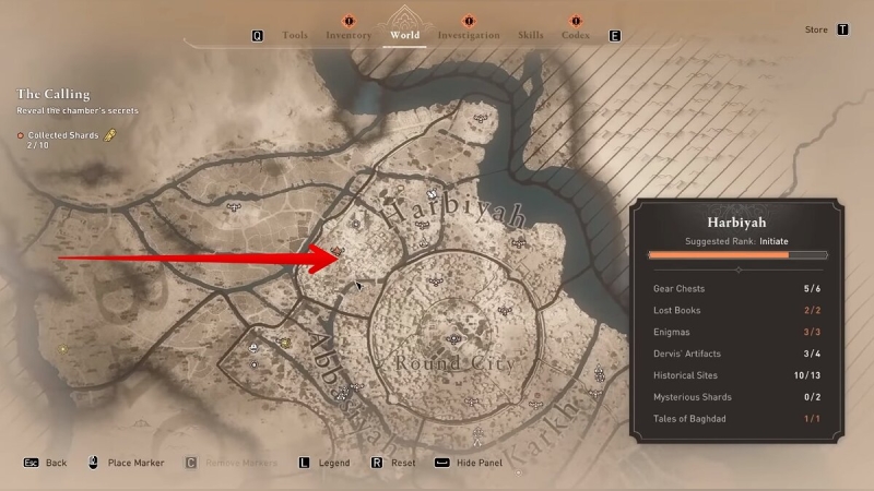 Как найти таинственные осколки в Assassin's Creed Mirage и получить лучшее снаряжение