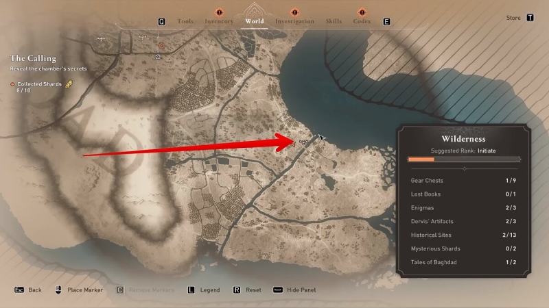 Как найти таинственные осколки в Assassin's Creed Mirage и получить лучшее снаряжение